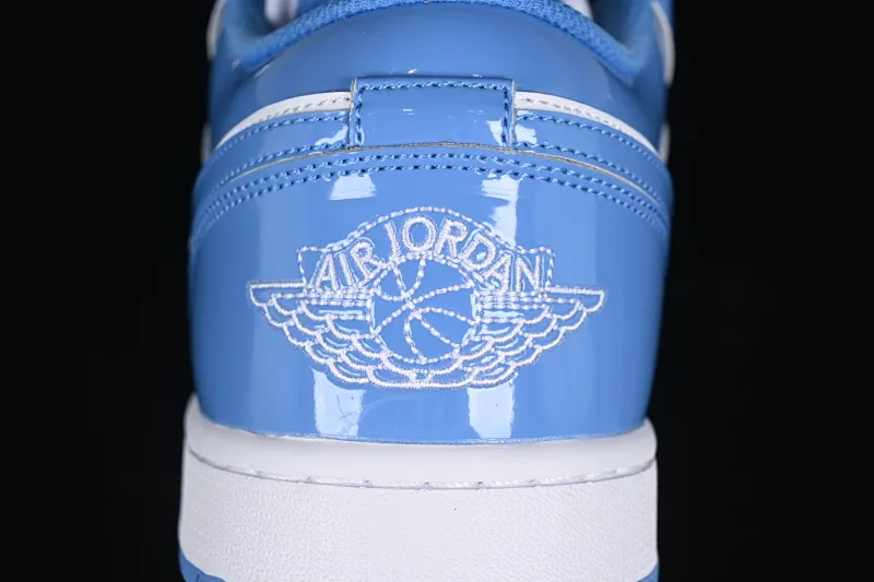All categories Air Jordan Jordan series basketball shoes Air Jordan 1 Low Air Jordan 1 Low AJ1 Joe 1 patent leather blue cultural low-top casual sneakers FZ2138-114